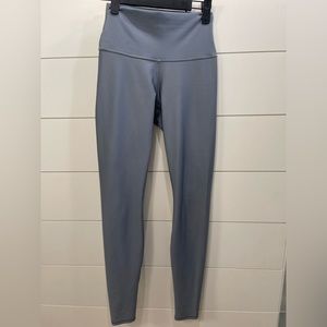 Alo leggings full length steel blue size XS